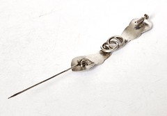 Vintage Brooch 835 Silver THEODOR KLOTZ Pforzheim “TEKA” Z813