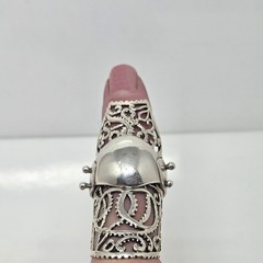 Armor Ring Artisinal Renaissance Medieval Viking Goth Gothic Punk Size 8