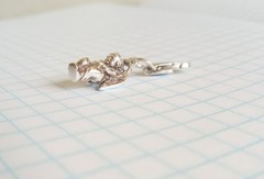 Vintage Beautiful “Angel” Pendant Sterling Silver 925 test Women’s Jewelry