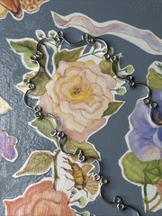 Vintage 925 Sterling Silver Scallop Bib Choker Necklace CZ’s 15 inch