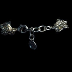 Graziano Gold Tone Rope Chain Bracelet Chunky Statement Vintage Adjustable Glam