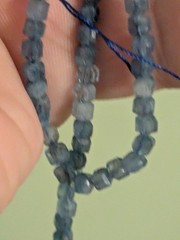 Santa Maria Aquamarine Crystal Bead Strand 15.25 In