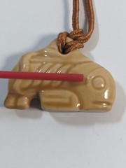 Vintage Free Willy 2 Mystical Whale Pendant Ceramic With Original Cord *READ
