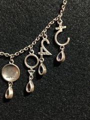 Peter Stone 925-7 Classical Planets Necklace Moons Necklace Retired Vintage Gems