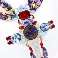 Hanna Bernhard, Haute Couture, L’OFFICIEL FEATURED, Decorative Cross Necklace