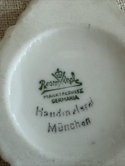 vintage Rosenthal HP Porcelain Pendant Rosenthal COLLECTOR PIECE