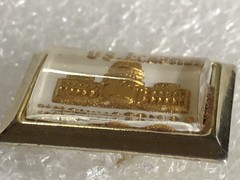 U.S. Capitol Cufflinks & Tie Bar Set Washington D.C. Gold Relief – Vintage