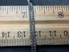8.60g Vintage Sterling Silver 925 Knot Tassel Pendant Chain Necklace 17 in M