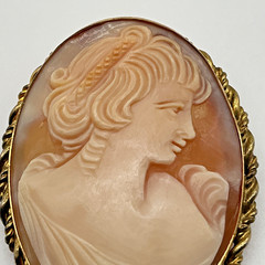 Very RARE Surviving Cameo Marbro Marked & Signed by Martinelli Bros Co 1931-1943