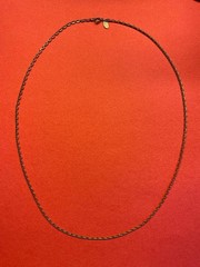 VINTAGE MEDICI GOLD TONE CHAIN NECKLACE