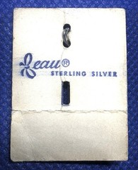 NEW & Vintage BEAU ski & shoe Charm Pendant 925 Silver 1950s-1970s