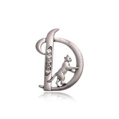 Retro Cat Brooch Moon Rhinestone Alloy Suit Accessories Brooches Jewelry Gift