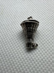 Vintage NASA Mercury space Ship capsule sterling Silver 925 Moon charm A2