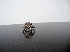 VINTAGE 1970-80s MARCASITE RING STERLING SILVER STAMPED 925 SZ 5.25