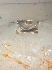 Bjorn Weckstrom ring size 5.50 band sterling silver women circa 1970’s