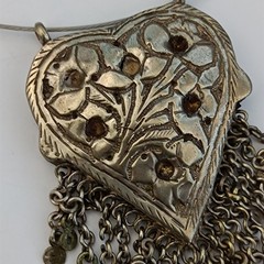 Vintage Boho Chocker Necklace Chandelier Ethnic Ottoman Bedouin Tribal Hoop Bold