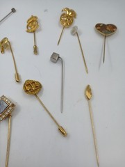 Wholesale Lot of Assorted Vintage Hat Pins. Lady Bug. Rhinestones and More