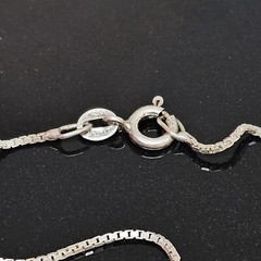 BB 925 Sterling Silver – Amethyst & Cubic Zirconia Pendant Chain Chain Necklace