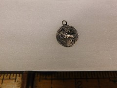 Vintage 1974 Sterling Silver Taurus Zodiac Charm and or Pendant