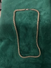 Beautiful Vintage Gold Filled Necklace, 32 Inches In Length, Weight 131 Grams