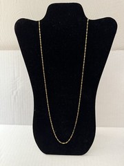Women’s 30″ Goldtone Necklace Chain Vintage Style