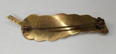 Vintage Brooch Pin Back button Hand made