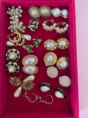 Vintage Jackie Collin’s Napier Monet and many more pairs of higher end earrings