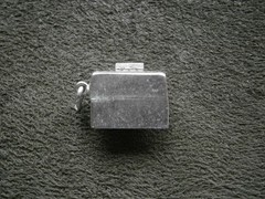Upright Piano Enamel Keyboard Vtg Sterling Silver Bracelet Charm Pendant 2.0g