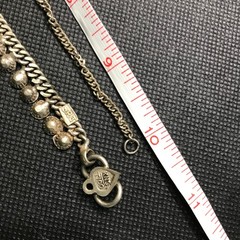 Vintage Antique Indian Sterling Silver Stamped 20″ Necklace 30g