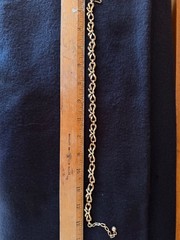 Vintage signed TRIFARI ribbon choker necklace