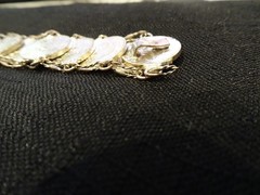 # 654- VINTAGE MEXICO COIN BRACELET-21 REAL COINS