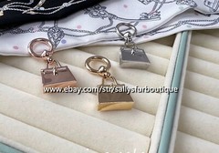 Sallys Quality 100% Copper Scarf Ring Mini Bag Buckles Brooch For Silk Scarves