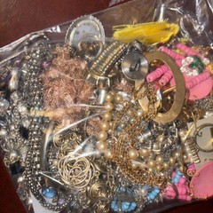 Vintage Wearable And Craft jewelry lot