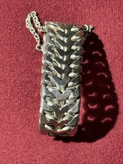 BRACELET – VINTAGE – STERLING SILVER 950 – MEN – WOMEN – 158.76 GRAMS- LINK