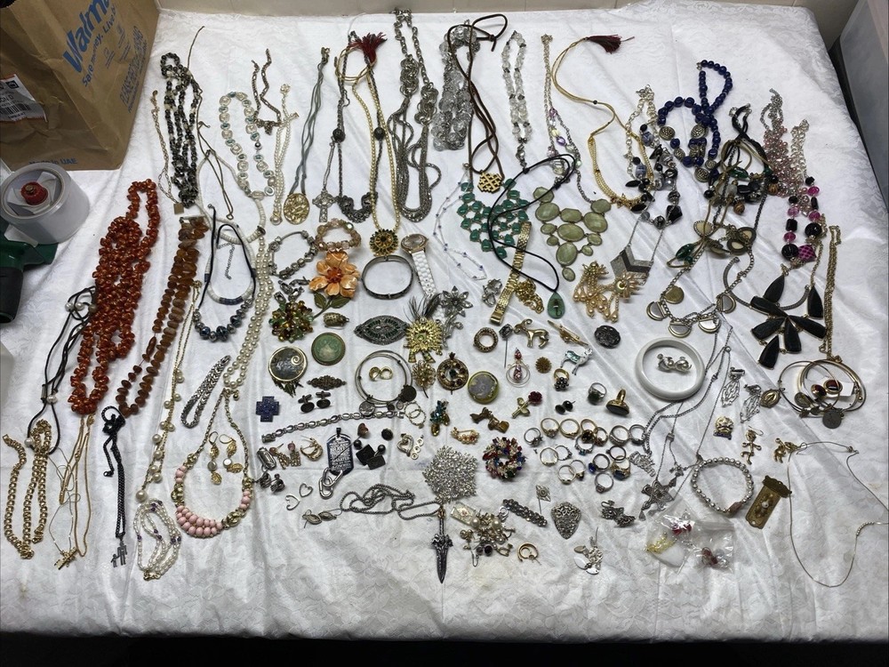 Lot Of Antique/Costume Jewelry