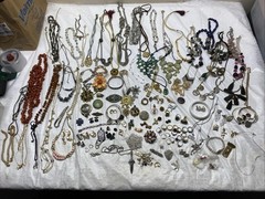 Lot Of Antique/Costume Jewelry