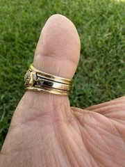 Law Enforcement Officer Class Ring 14k Yellow Gold
