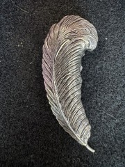Vintage Sarah Coventry “Feather Froth” Clip Earrings