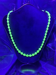 2000s Vintage Uraniua 1930s Art Deco Style Graduated Necklace 18”