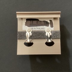 Pair Of Vintage Carolee Clip-on Earrings, Unused