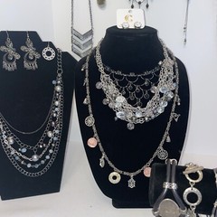 Mystery Vintage- Now 1/2 Pound All Wearable Jewelry Lot Some Signed, A Few 925