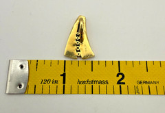 VINTAGE Bernard K. Passman 18K Black Coral & Natural Diamonds Pendant 6 Grams