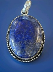 Lot Mix Lapis Lazuli 925 Chain Banded Agate Pendants Monet Earrings Necklace