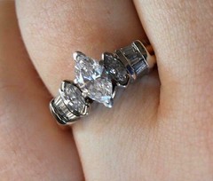 1.80 Ct White Diamond Art Deco Vintage Engagement Ring Set 14K Yellow Gold FN