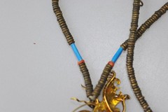 VTG late 60’s HTF Laurel Burch Necklace tian tsui inspired Butterfly bead bug
