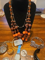 Jewelry Mix Marked Napier, Coro, Charmin Charlie, Trifari, Ann Taylor