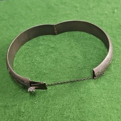 Vintage Sterling Silver Cuff Bracelet 7.5in 19.3g I595