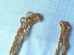 Vintage Gold Tone “Park Lane” Twist Necklace 30 Inches – As Pictured -VM106