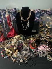 5 Pounds Mystery Jewelry Lot Vintage Costume Modern Wearable Craft Junk