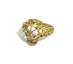 Vintage Ring Copper Style Roman Viking Ancient Bronze Amazing Handmade